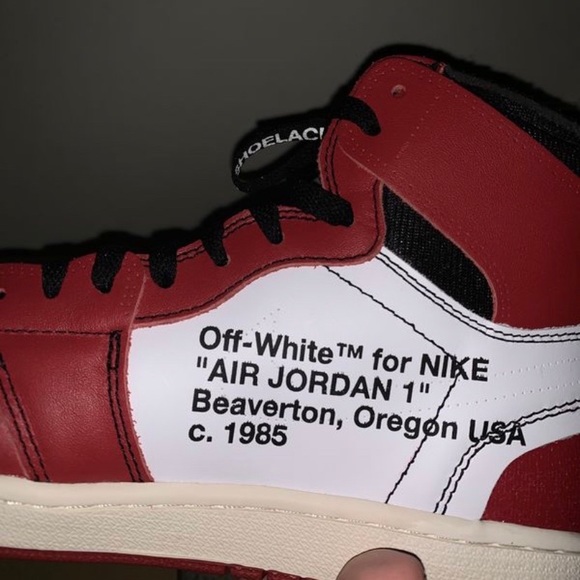nike off white jordan chicago